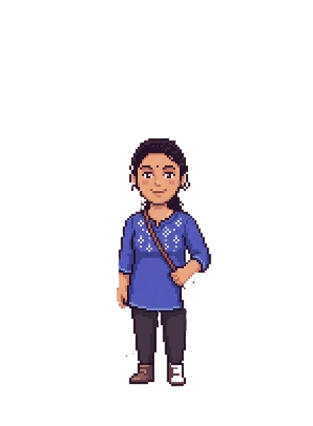 Srinidhi pixel art